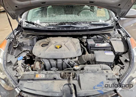 2013 Hyundai Elantra Coupe Gs из США, поврежденный, VIN KMHDH6AE8DU002404